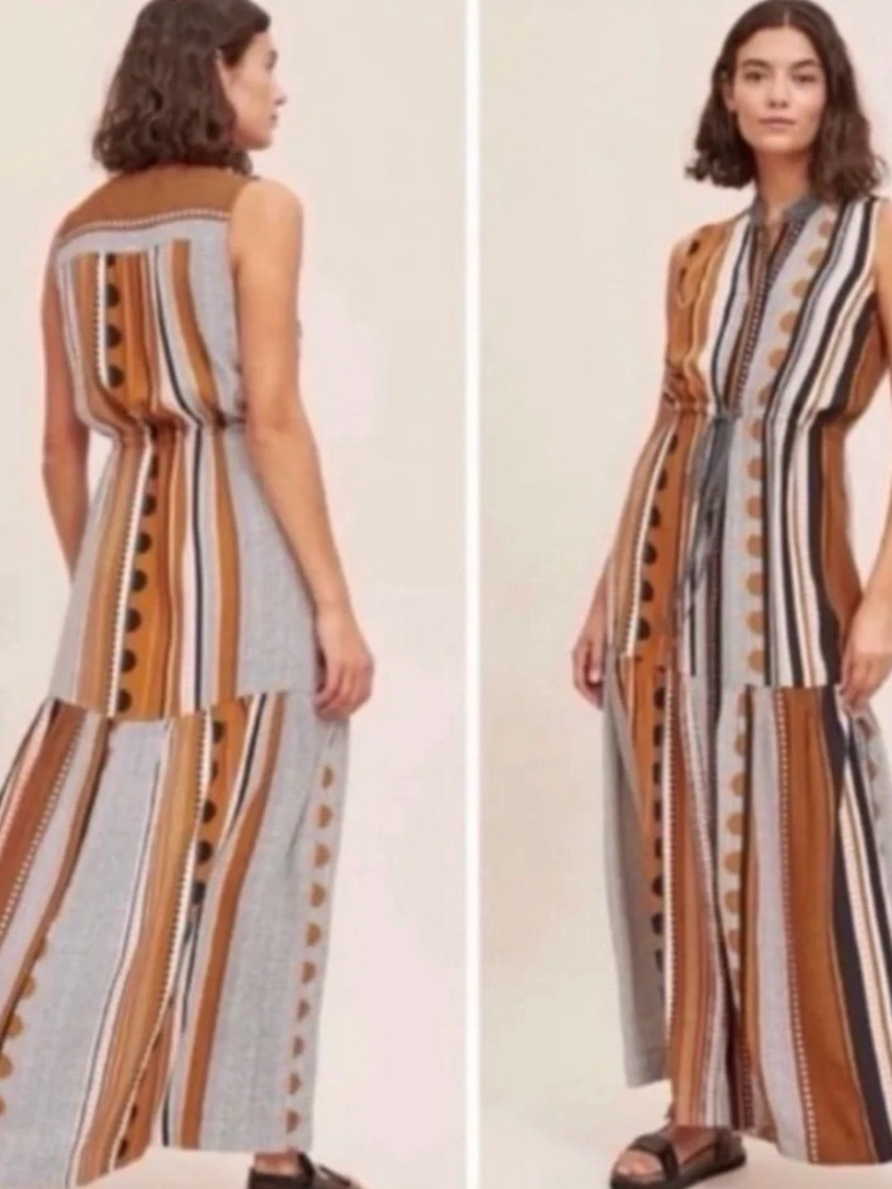 Sleeveless, lightweight maxi-dress